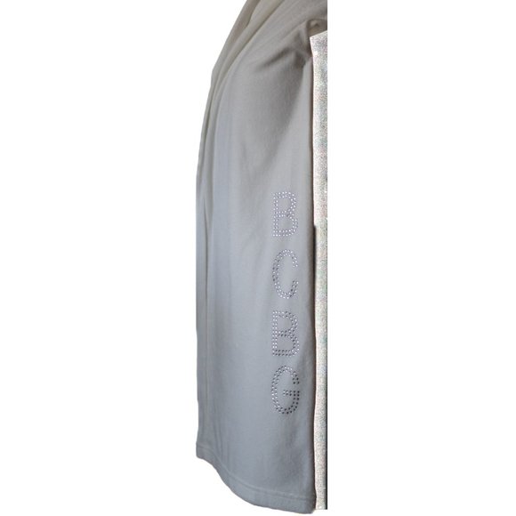 NWT BCBG MAXAZRIA Branded Logo White Pants XL - Picture 5 of 7